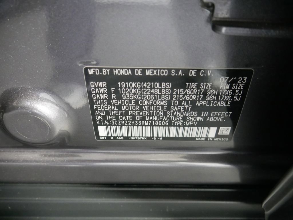 Certified 2024 Honda HR-V LX image 18