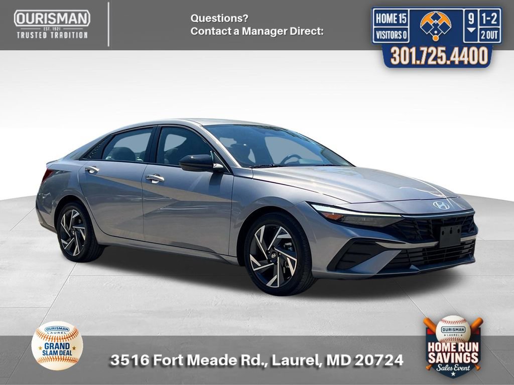Certified 2025 Hyundai Elantra Sport