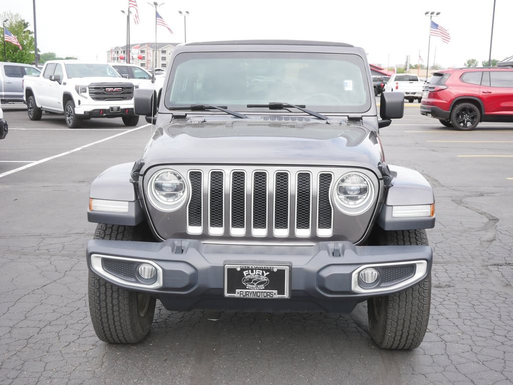 Used 2020 Jeep Wrangler Unlimited Sahara w/ Uconnect 4C Nav & Sound Group AWD/4WD image 6