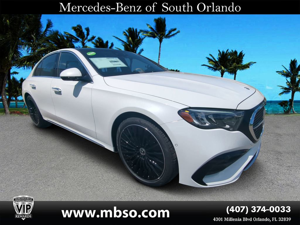 New 2026 Mercedes-Benz E 350 4MATIC Sedan