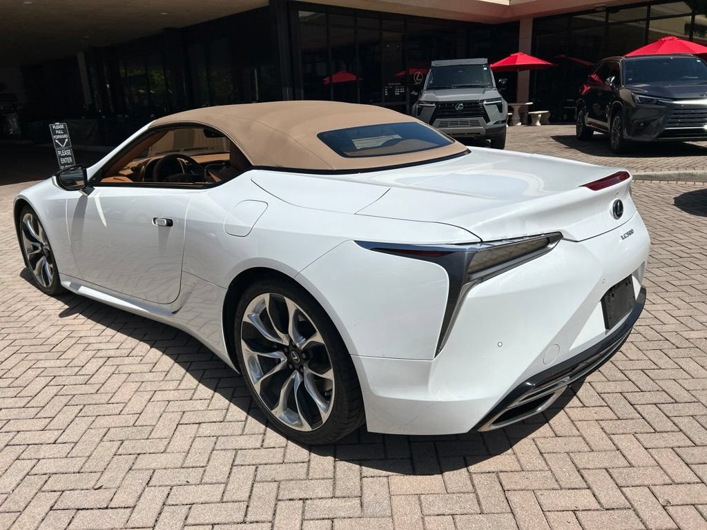 Certified 2021 Lexus LC 500 Convertible w/ Touring Package RWD image 17