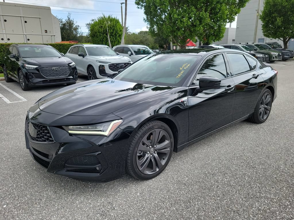 Used 2023 Acura TLX w/ A-SPEC Package AWD/4WD image 3
