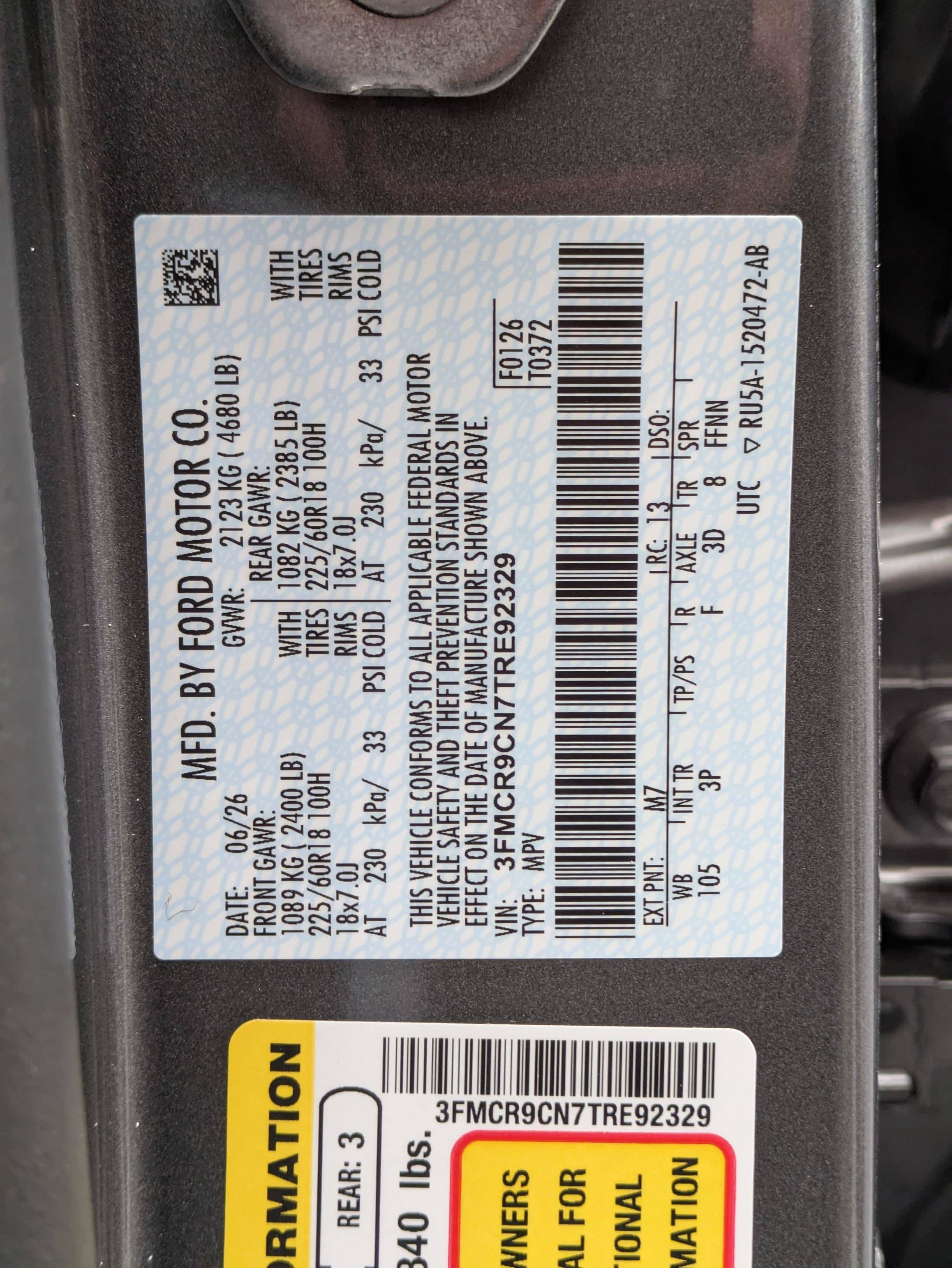 New 2026 Ford Bronco Sport Outer Banks w/ Outer Banks Tech Package+ AWD/4WD image 8