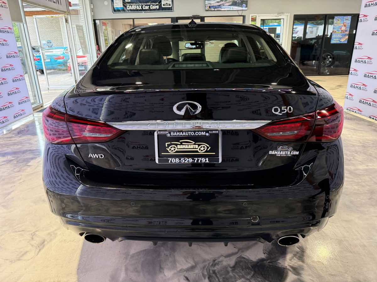 Used 2022 INFINITI Q50 Luxe w/ Cargo Package AWD/4WD image 6