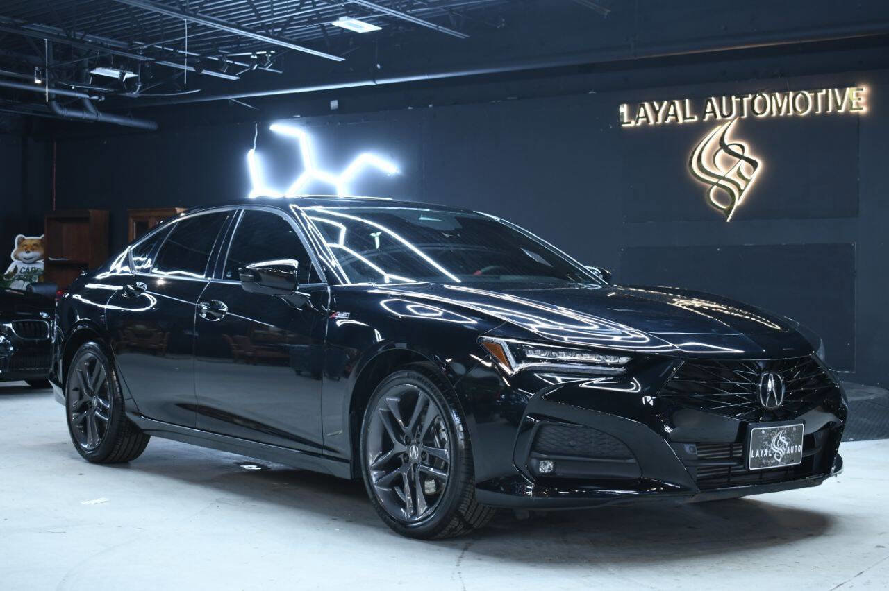 Used 2024 Acura TLX SH-AWD w/ A-SPEC Pkg image 1