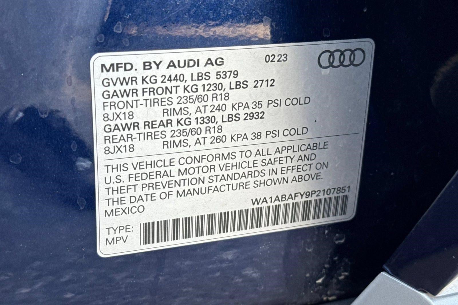 Used 2023 Audi Q5 2.0T Premium w/ Convenience Package AWD/4WD image 28