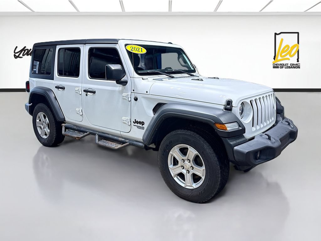 Used 2021 Jeep Wrangler Unlimited Sport AWD/4WD image 3