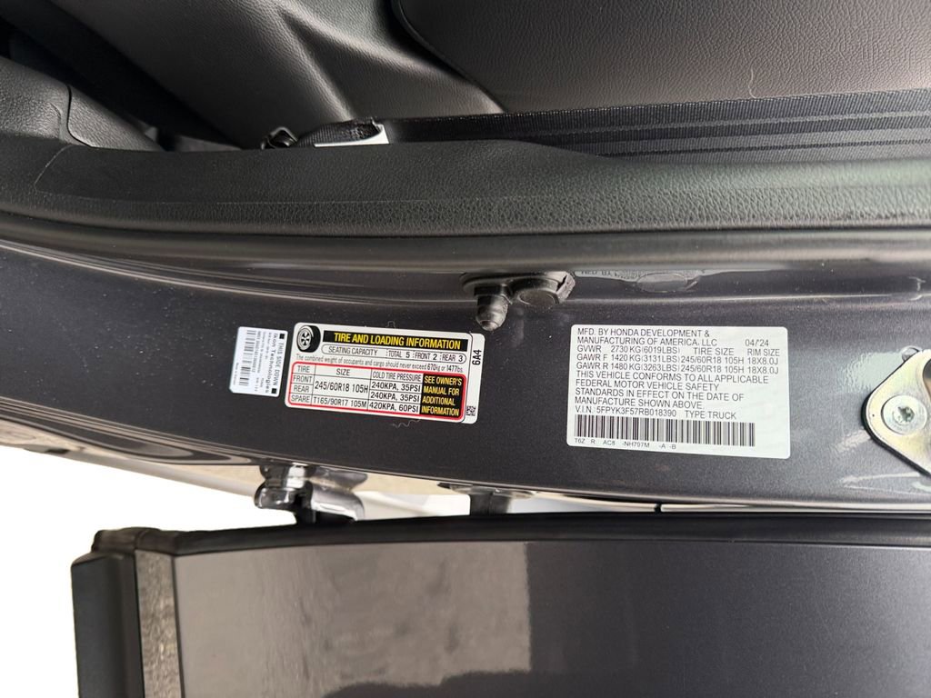 Used 2024 Honda Ridgeline RTL image 18