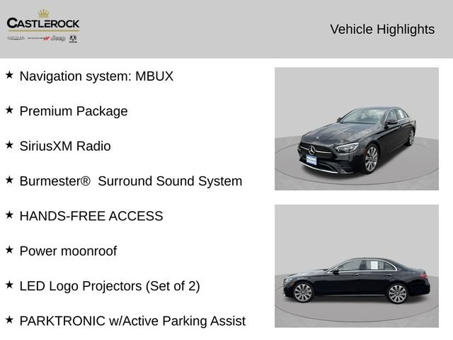 Used 2022 Mercedes-Benz E 450 4MATIC Sedan image 2