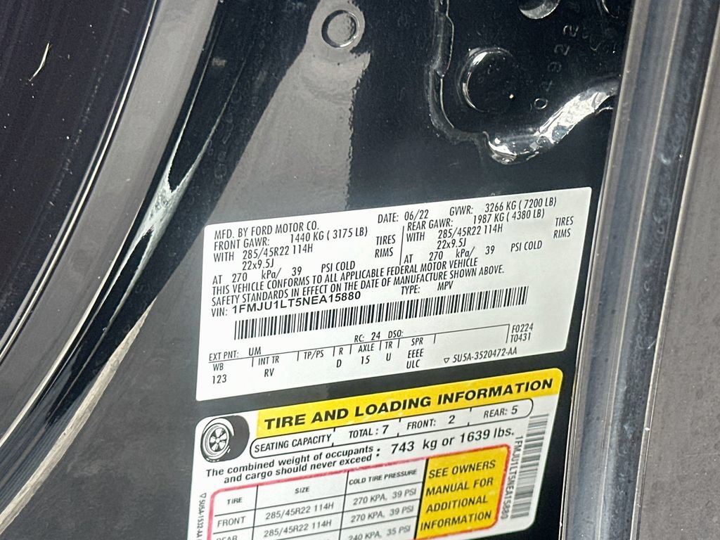 Used 2022 Ford Expedition Platinum RWD image 35