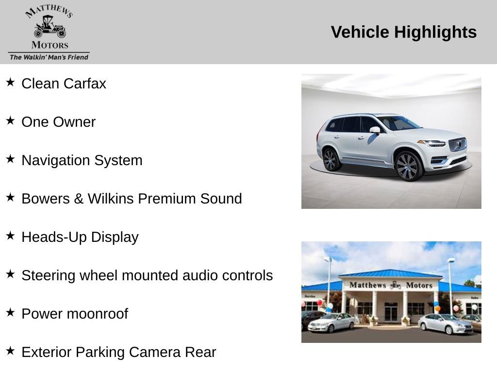 Used 2023 Volvo XC90 T8 Ultimate w/ Protection Package Premier AWD/4WD image 14