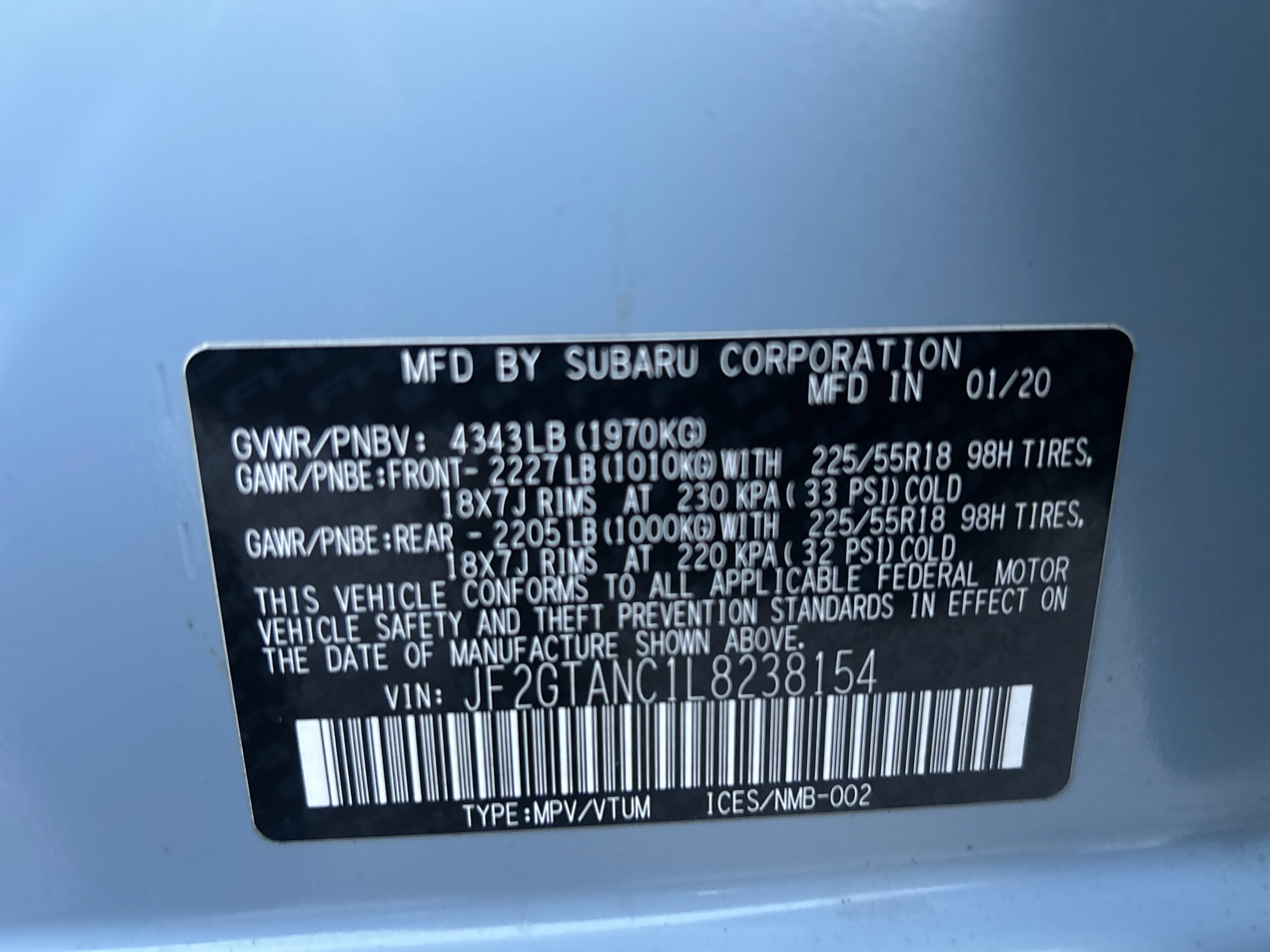 Used 2020 Subaru Crosstrek 2.0i Limited w/ Moonroof Package w/Navigation image 32