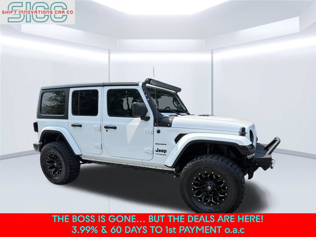 Used 2019 Jeep Wrangler Unlimited Sahara AWD/4WD image 9
