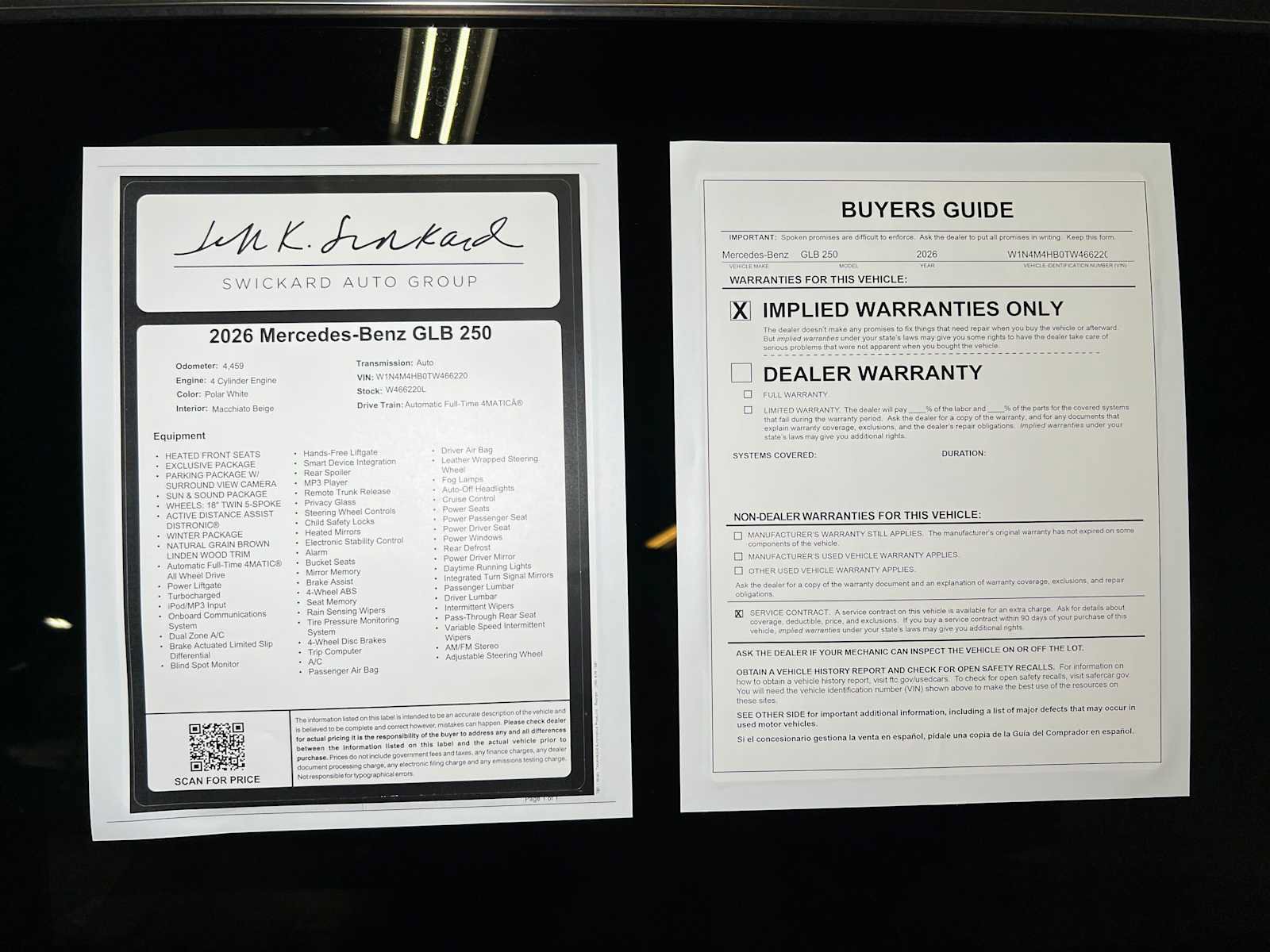 Certified 2026 Mercedes-Benz GLB 250 4MATIC image 46