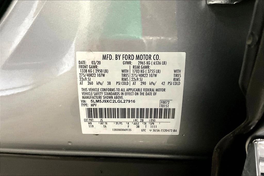 Used 2020 Lincoln Aviator Black Label w/ Dynamic Handling Package image 19