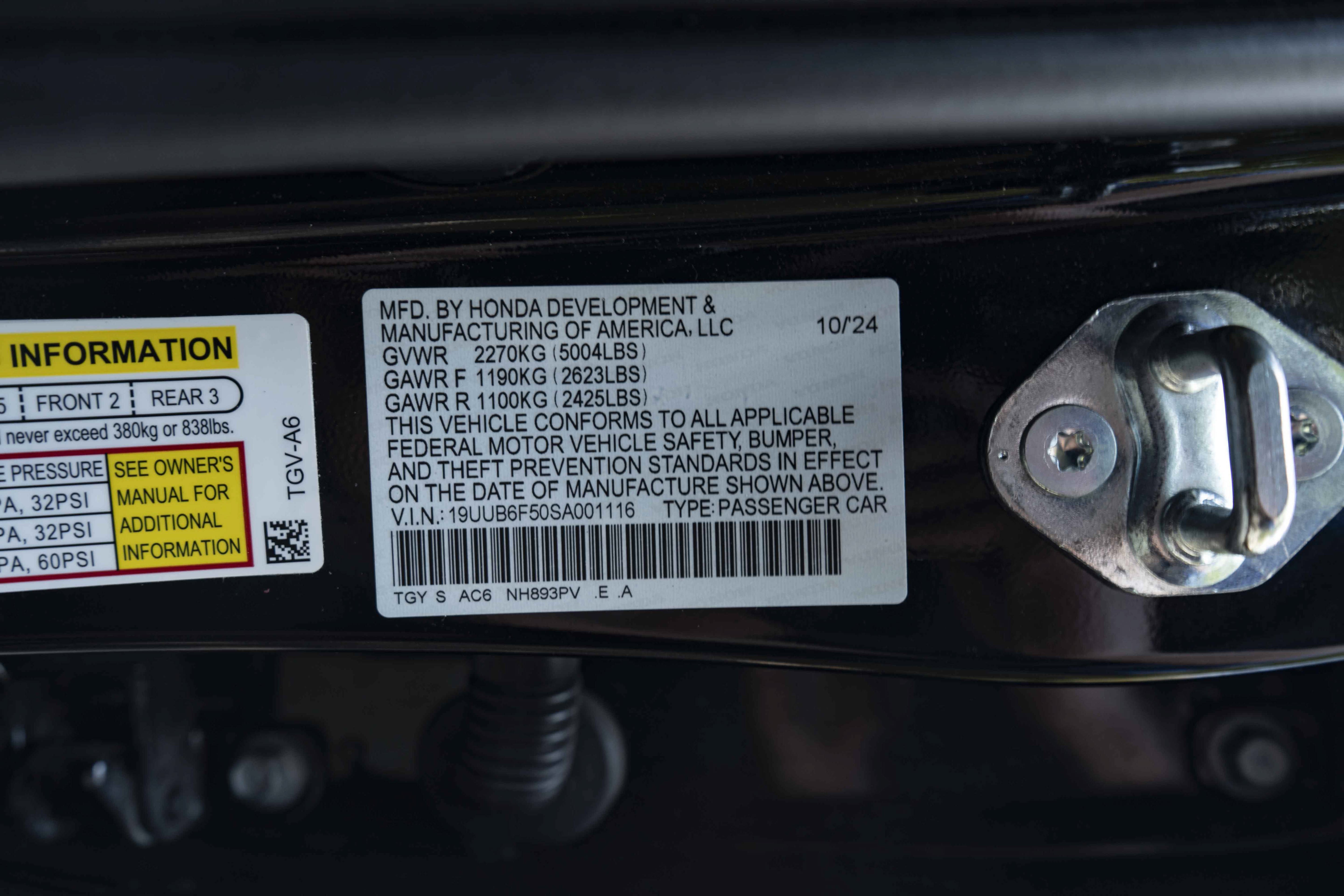 Used 2025 Acura TLX w/ A-SPEC Package AWD/4WD image 46