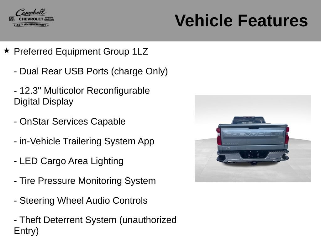 Used 2026 Chevrolet Silverado 1500 LTZ w/ LTZ Premium Package AWD/4WD image 26