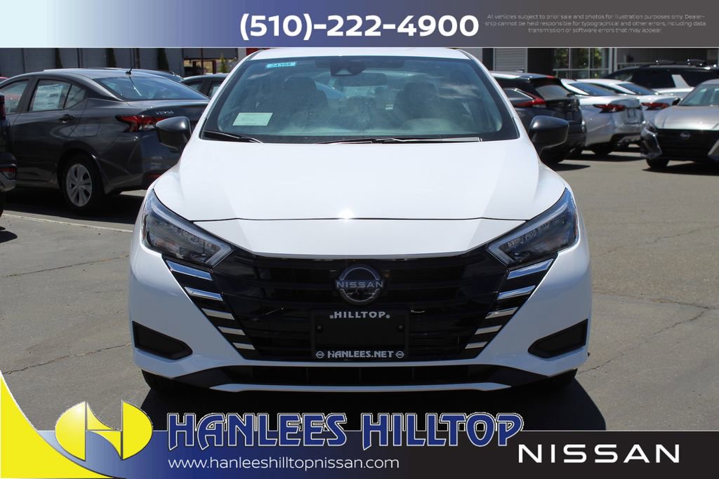 New 2025 Nissan Versa S w/ Trunk Package image 3