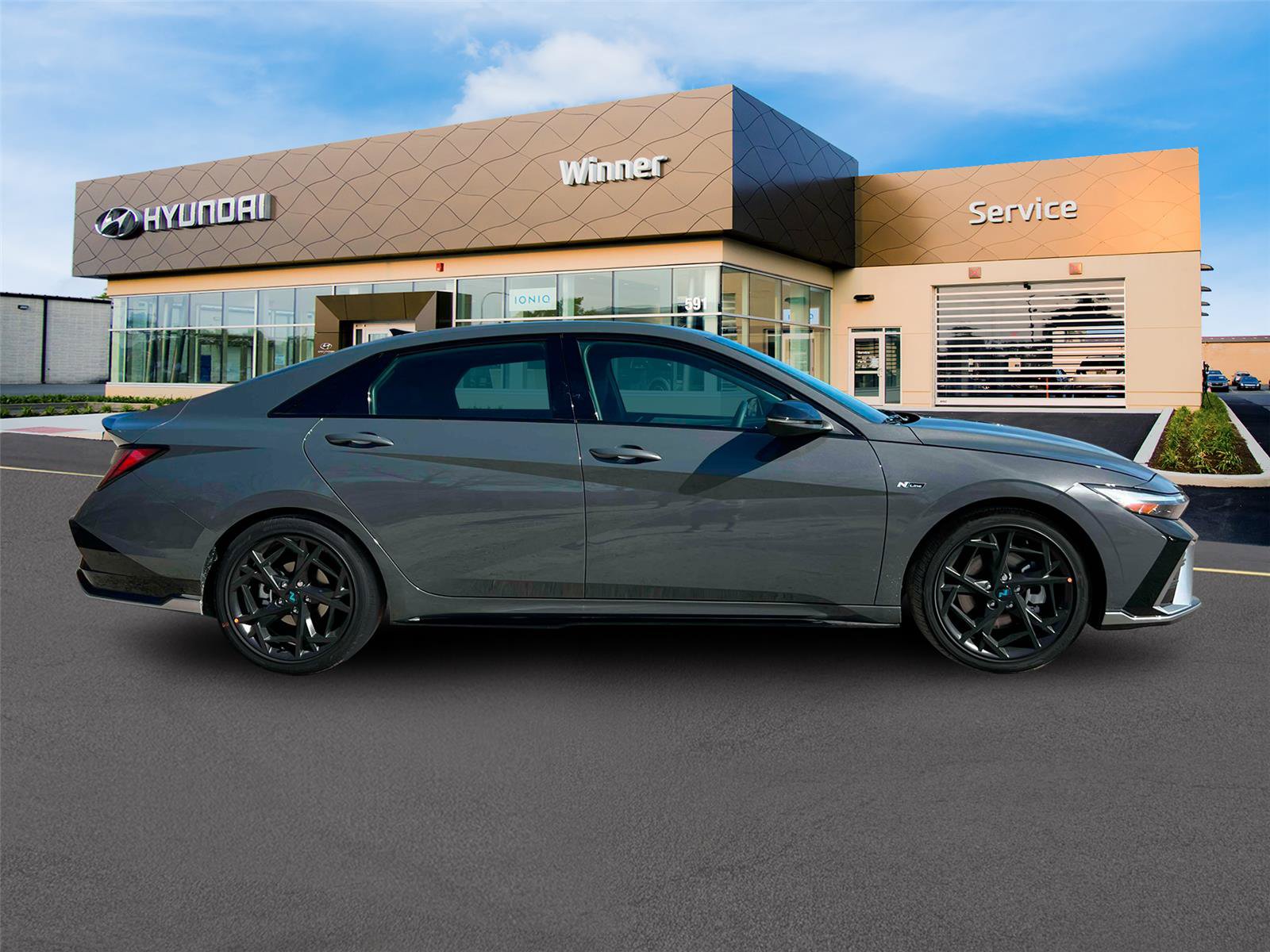 New 2025 Hyundai Elantra N Line FWD image 9