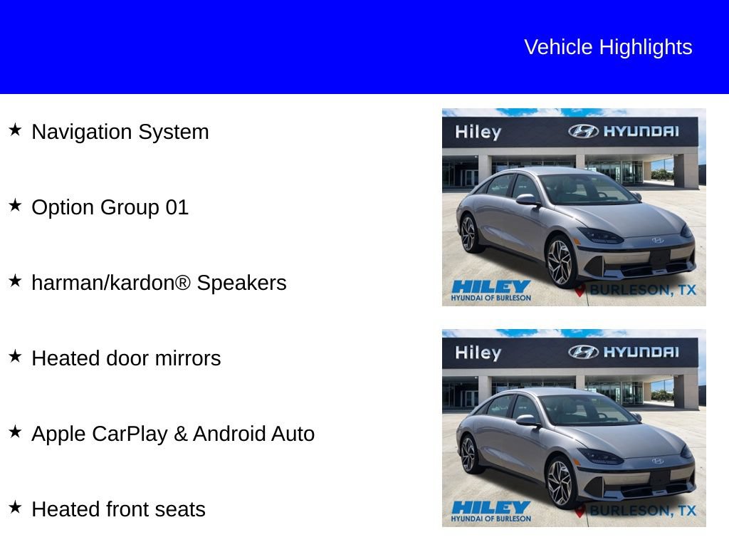 Used 2023 Hyundai Ioniq 6 SEL w/ Cargo Package RWD image 11