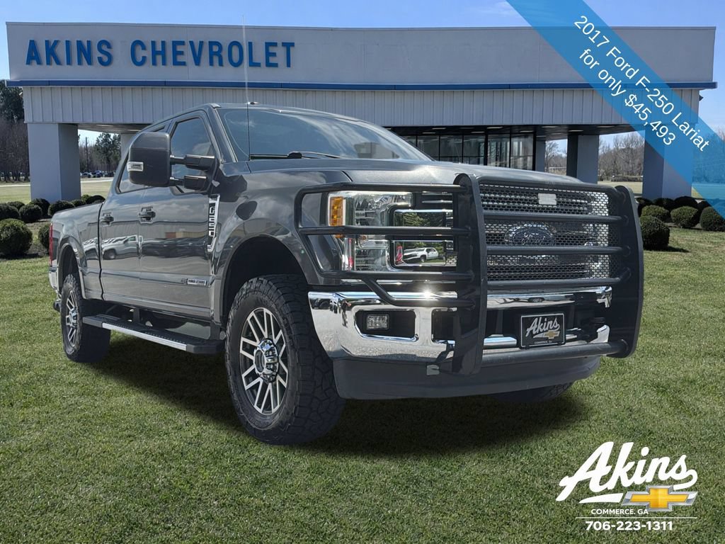 Used 2017 Ford F250 Lariat w/ Lariat Ultimate Package AWD/4WD image 9