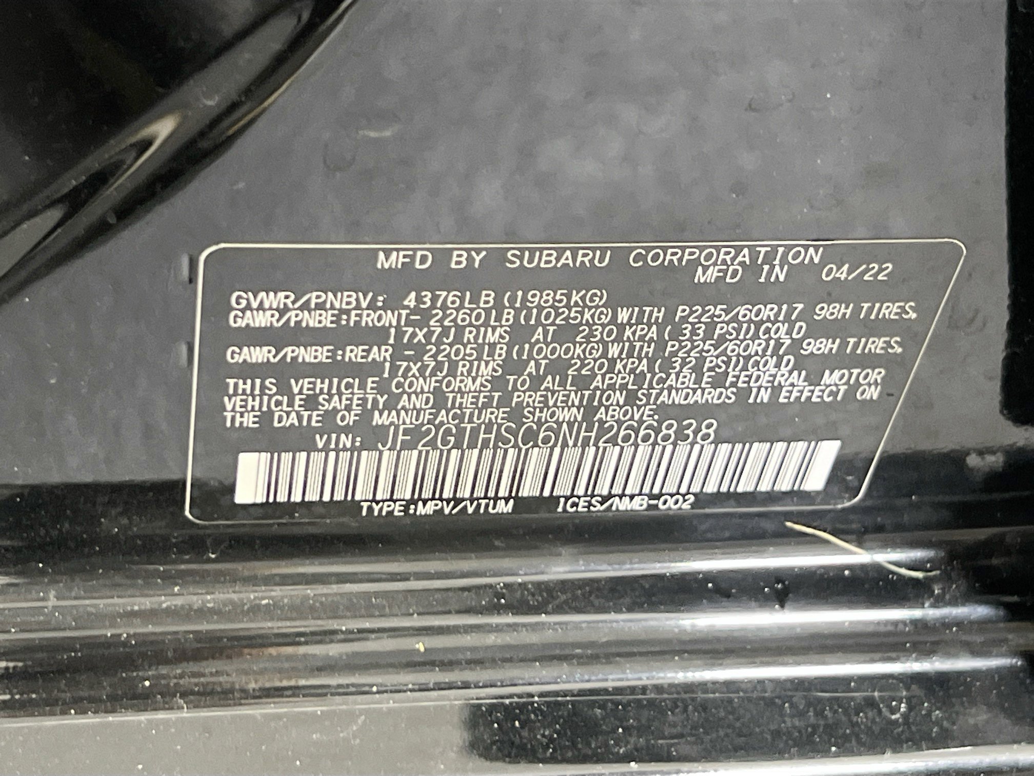 Used 2022 Subaru Crosstrek 2.5i Sport w/ Moonroof Package image 31