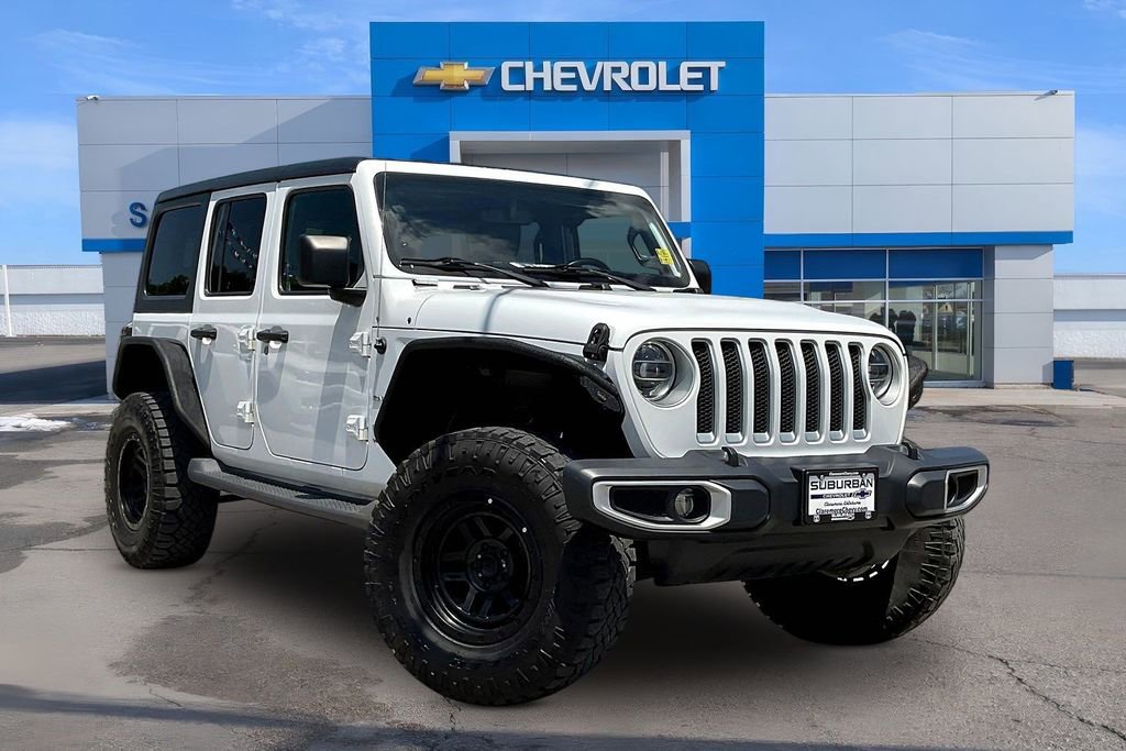 Used 2019 Jeep Wrangler Unlimited Sahara w/ Dual Top Group AWD/4WD image 10