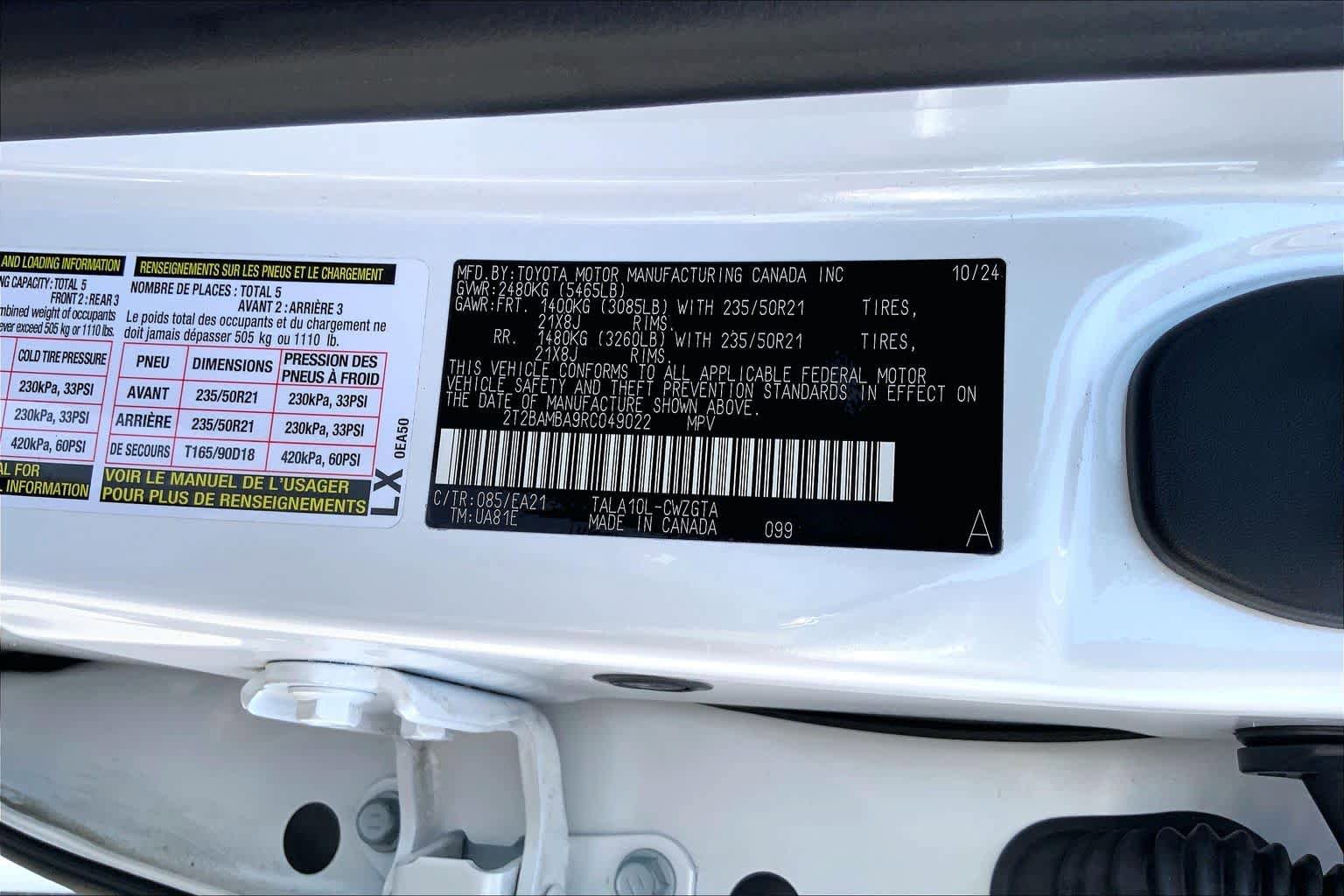 Used 2024 Lexus RX 350 Premium w/ Convenience Package FWD image 36
