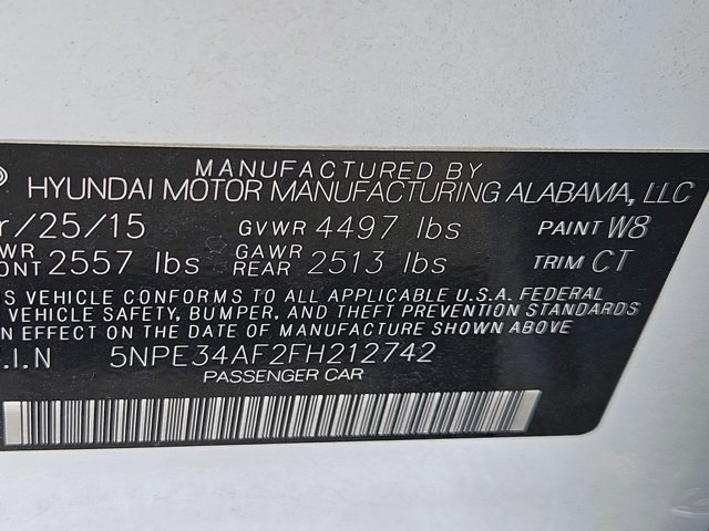 Used 2015 Hyundai Sonata Sport w/ Option Group 04 image 22