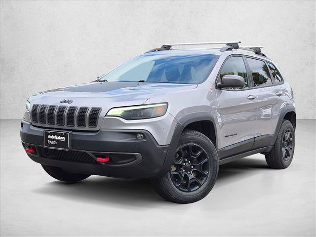 Used 2021 Jeep Cherokee Trailhawk w/ Technology Group AWD/4WD image 2