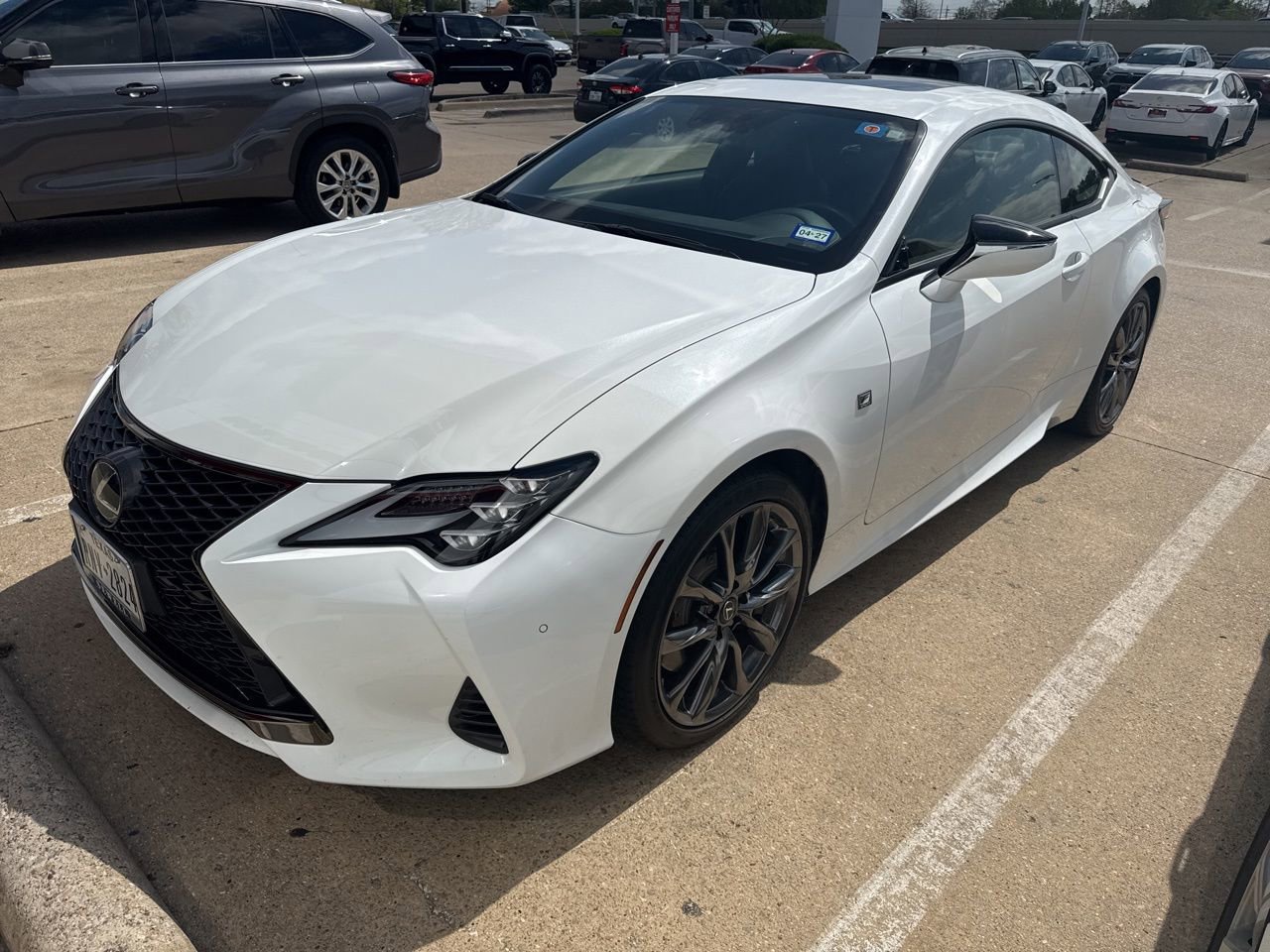 Used 2021 Lexus RC 350 F Sport image 1