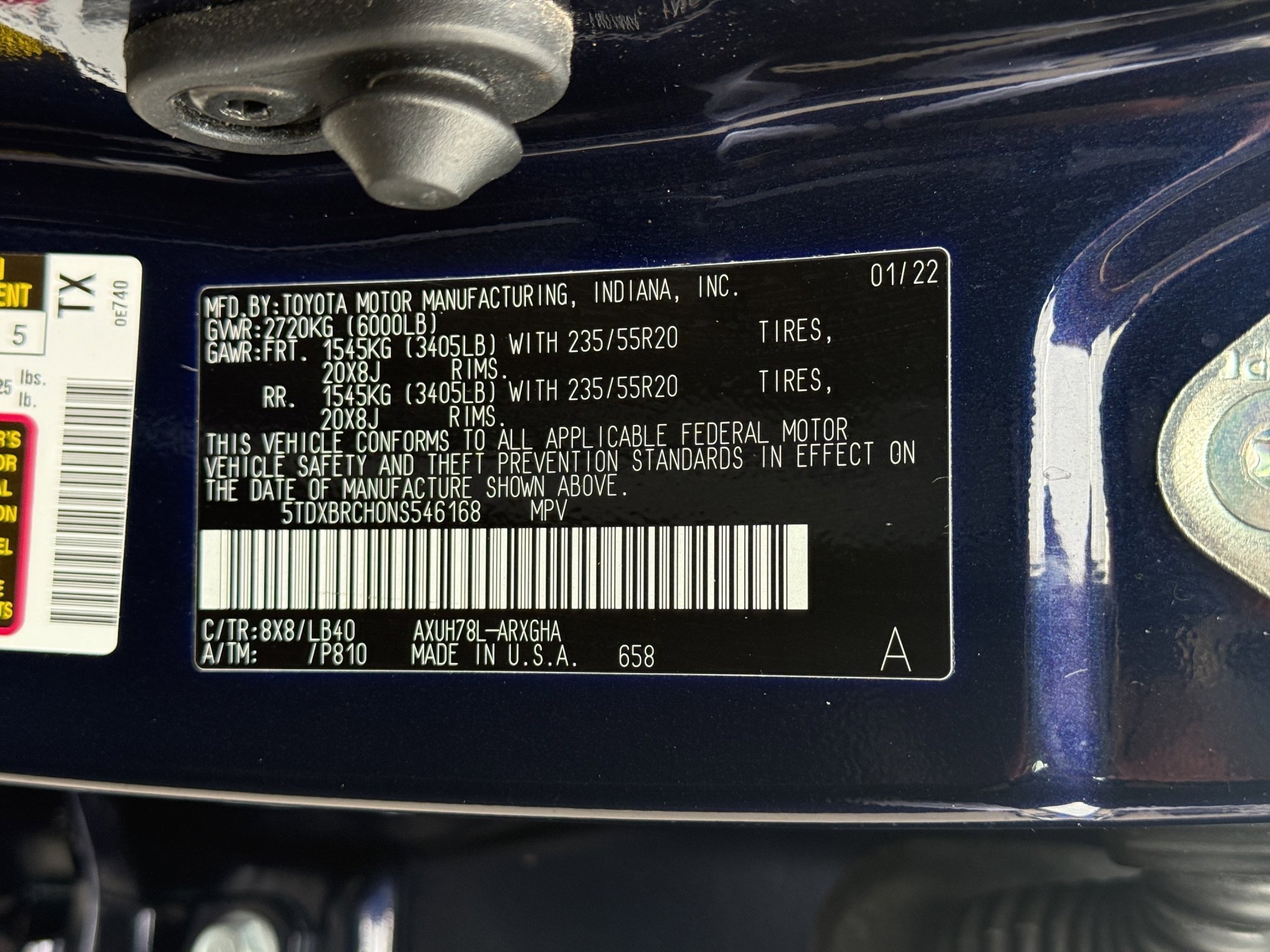 Used 2022 Toyota Highlander Limited image 30