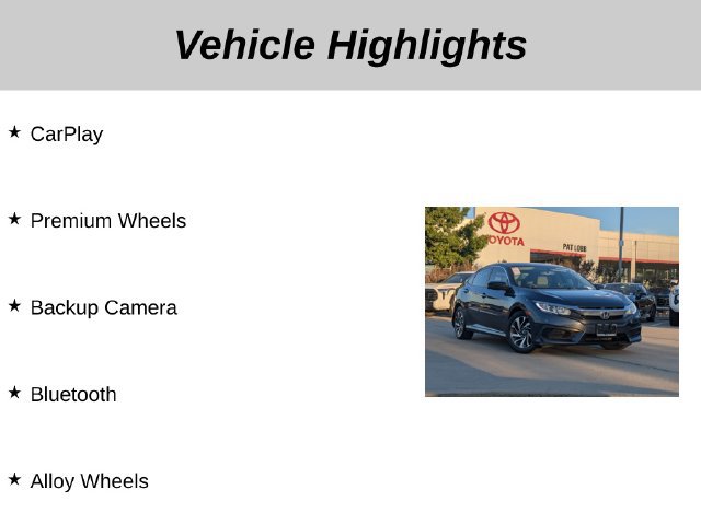 Used 2016 Honda Civic EX image 5