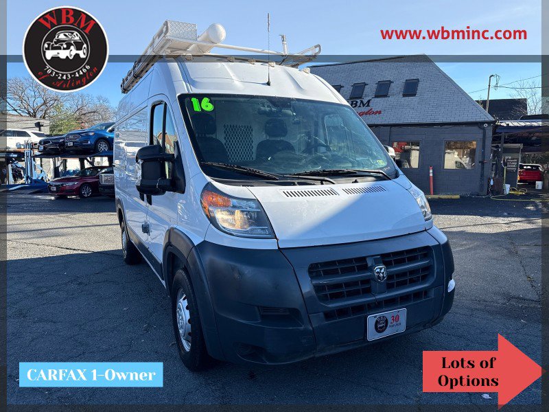 Used 2016 RAM ProMaster 2500