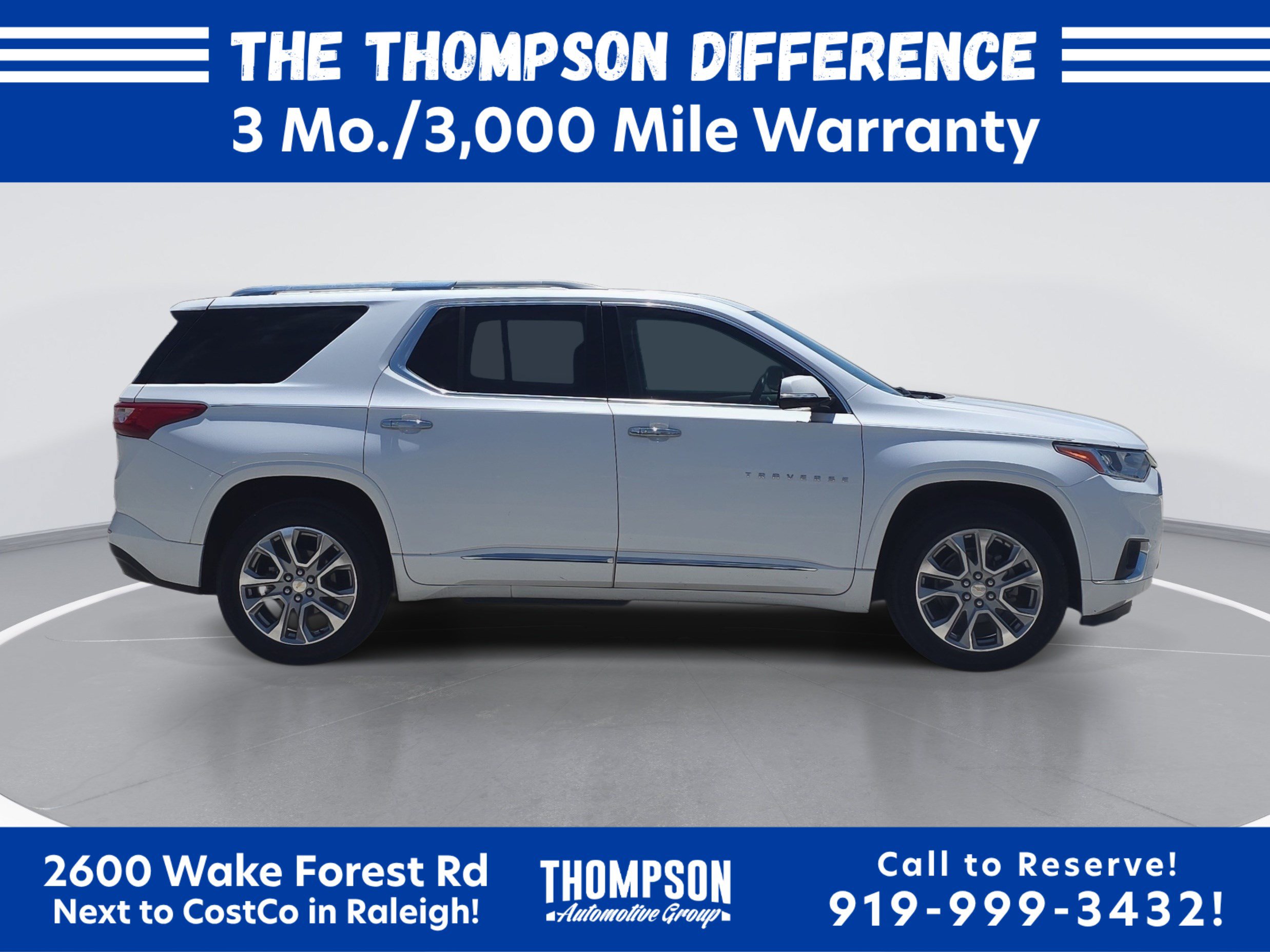 Used 2019 Chevrolet Traverse Premier w/ Driver Confidence II Package FWD image 2