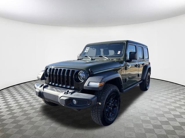 Used 2021 Jeep Wrangler Unlimited Sport image 3