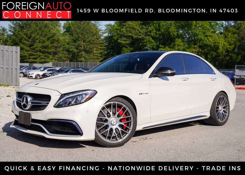 Used 2018 Mercedes-Benz C 63 AMG S image 1