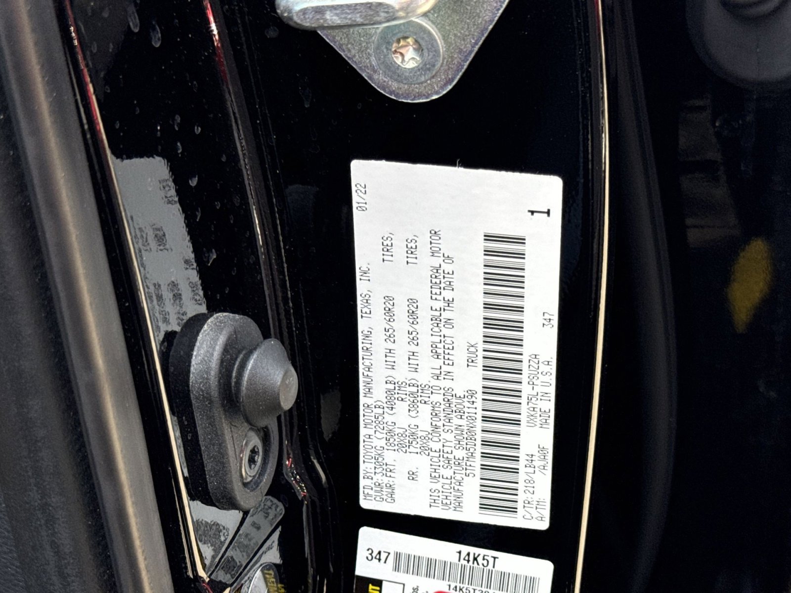 Used 2022 Toyota Tundra 1794 Edition w/ Advanced Package AWD/4WD image 30