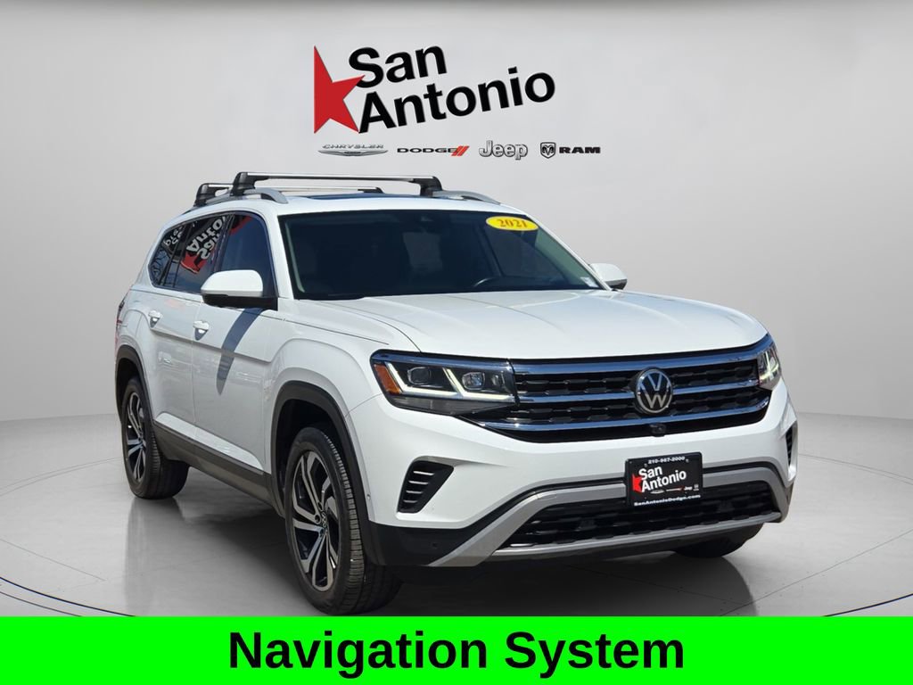 Used 2021 Volkswagen Atlas SEL Premium image 2