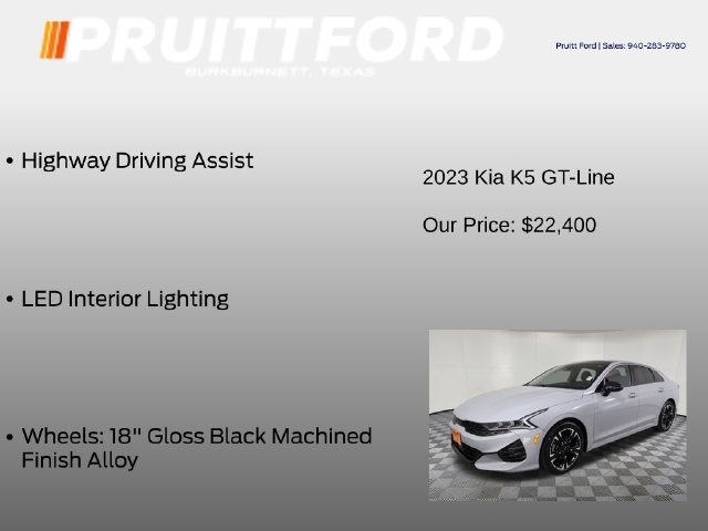 Used 2023 Kia K5 GT-Line AWD/4WD image 25