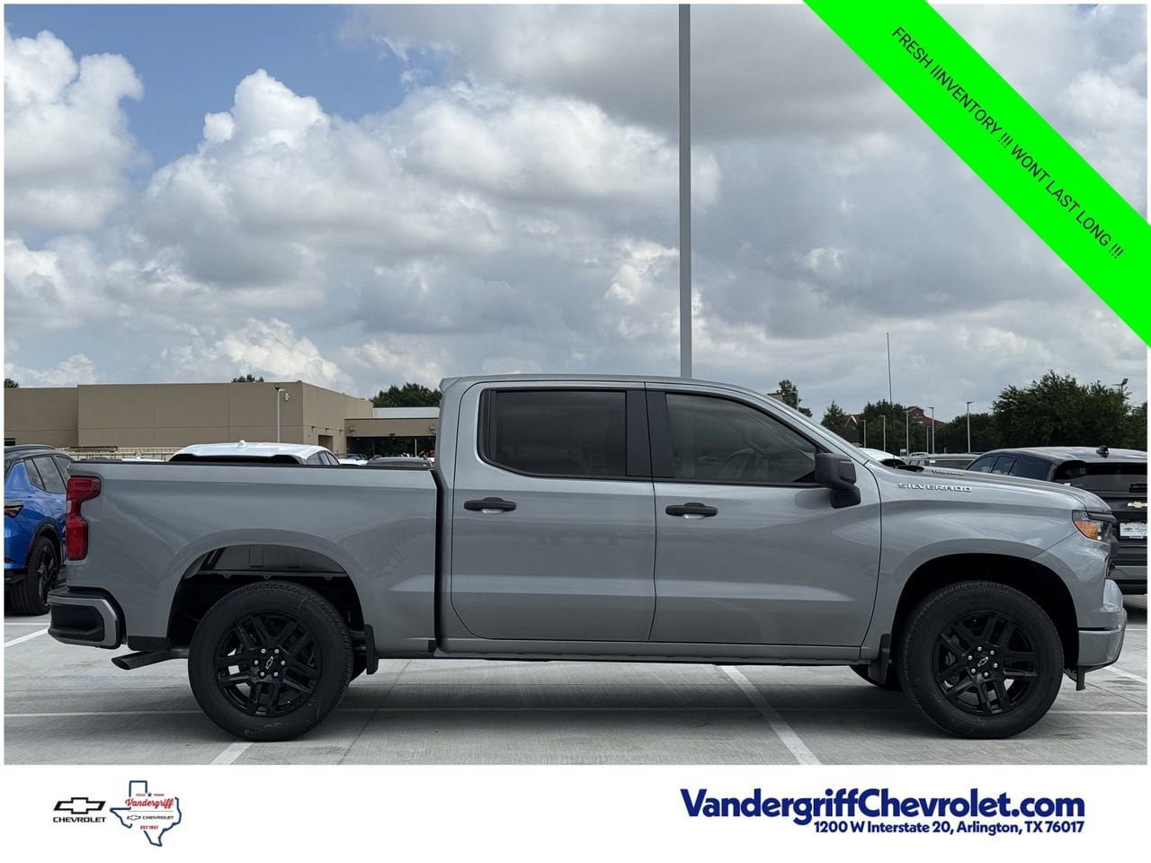 New 2026 Chevrolet Silverado 1500 Custom RWD image 3