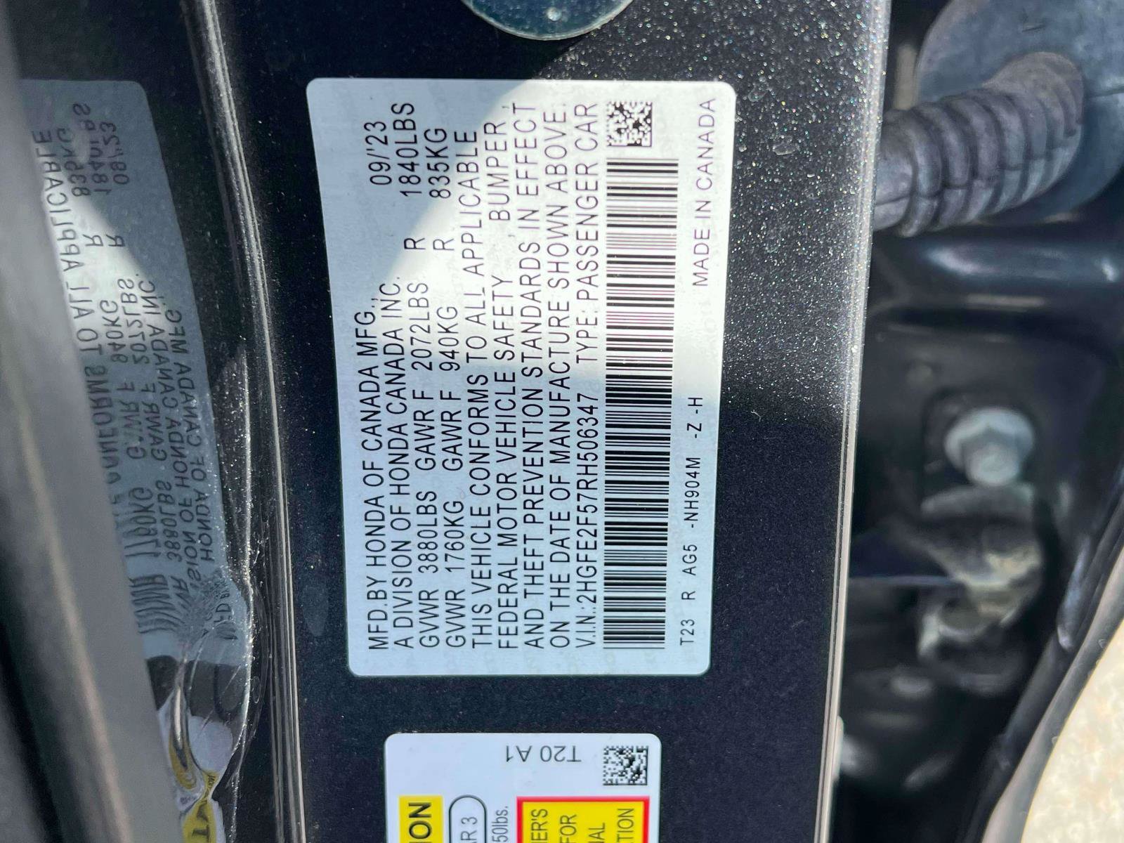 Used 2024 Honda Civic Sport image 26