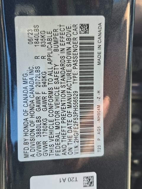 Used 2023 Honda Civic Sport image 27