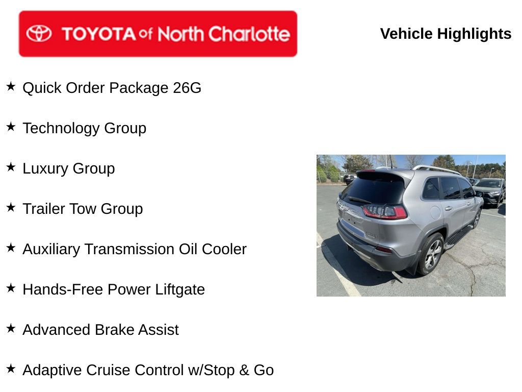 Used 2019 Jeep Cherokee Limited w/ Luxury Group image 5