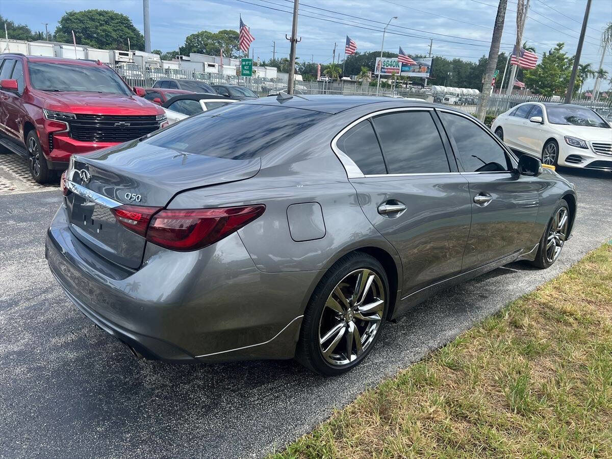 Used 2019 INFINITI Q50 Signature Edition AWD/4WD image 5