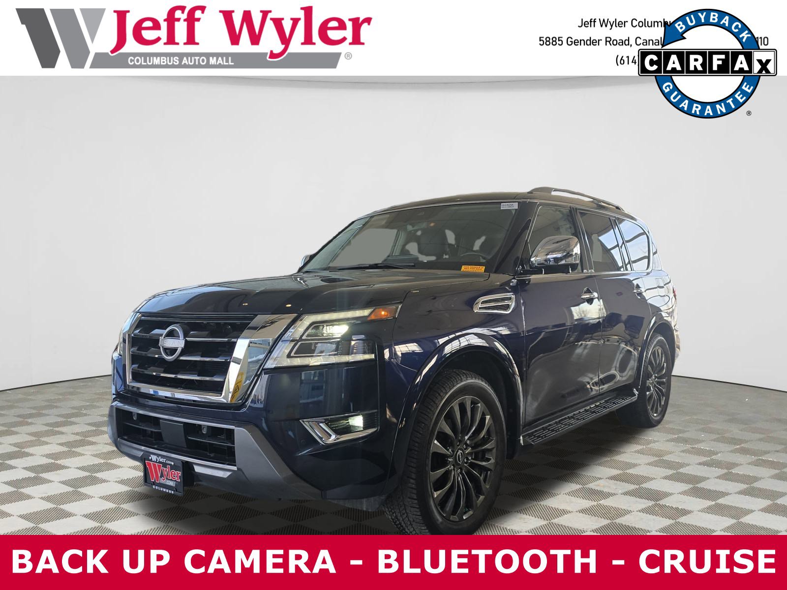 Used 2024 Nissan Armada Platinum w/ Captain's Chairs Package