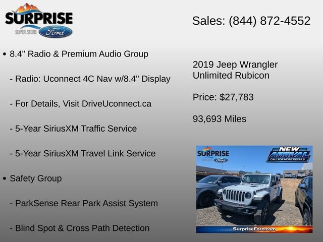 Used 2019 Jeep Wrangler Unlimited Rubicon AWD/4WD image 21