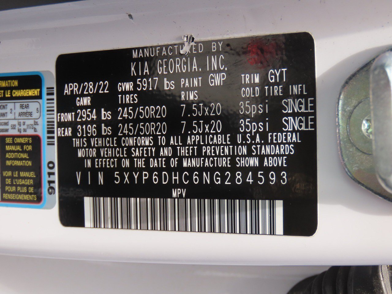 Used 2022 Kia Telluride S AWD/4WD image 33