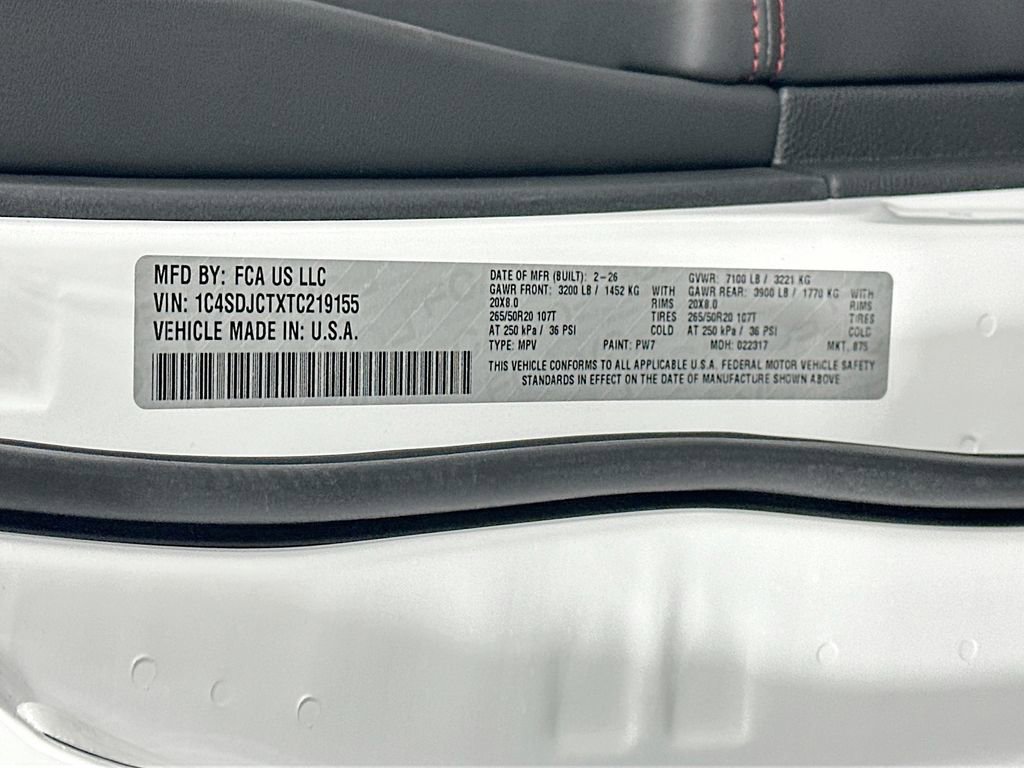 New 2026 Dodge Durango GT image 19