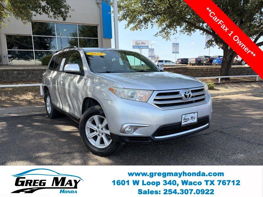 Used 2012 Toyota Highlander FWD w/ Tech Pkg